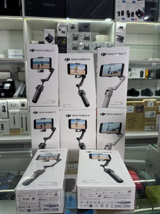 DJI Osmo 7 / 7P / 8 – стабилизаторы, доставка, гарантия