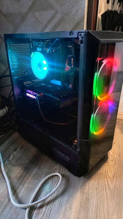 ПРОМО! Гейминг PC Ryzen 5 Nvidia Palit RTX 3050 8GB GDDR6