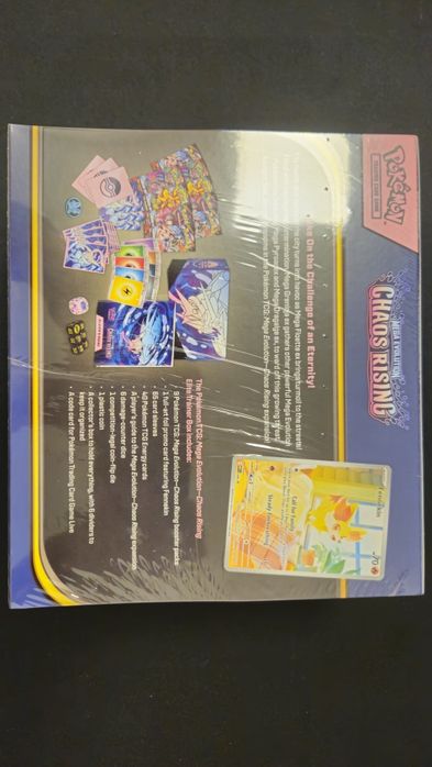 Pokemon Chaos Rising ETB sigilat – box premium