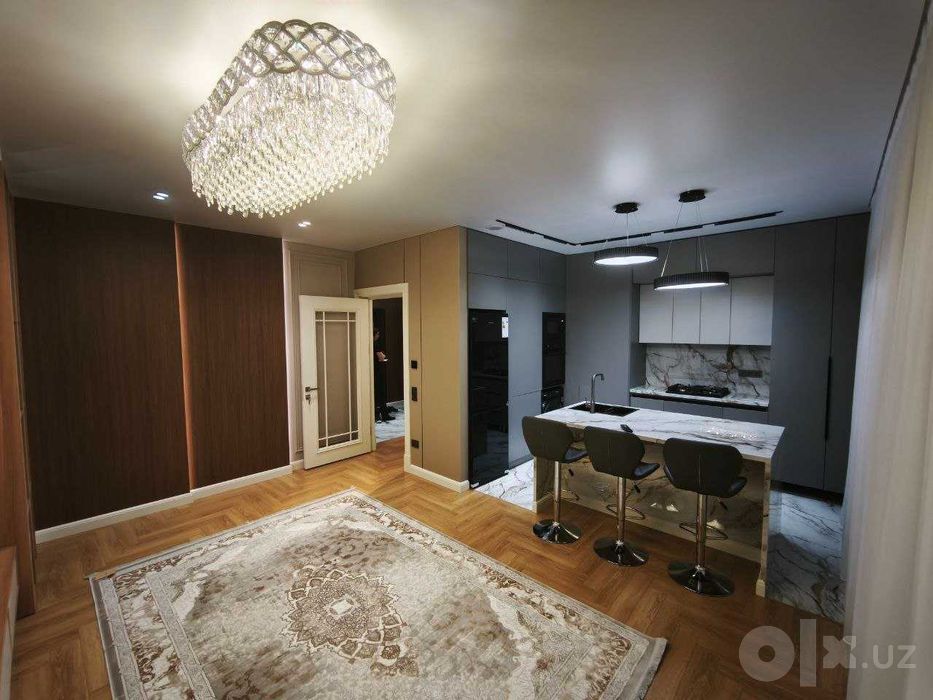 Новостройка. Срочно продам 3 комн. квартиру в Алмазарск.р-н. Сагбан
