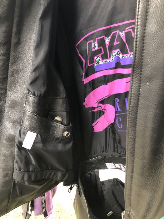 Costum moto piele Harro 2 bucati