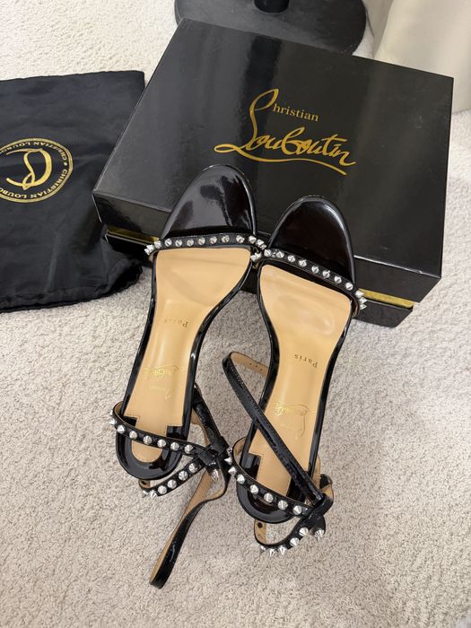 Christian Louboutin 39 So Me spike дамски сандали