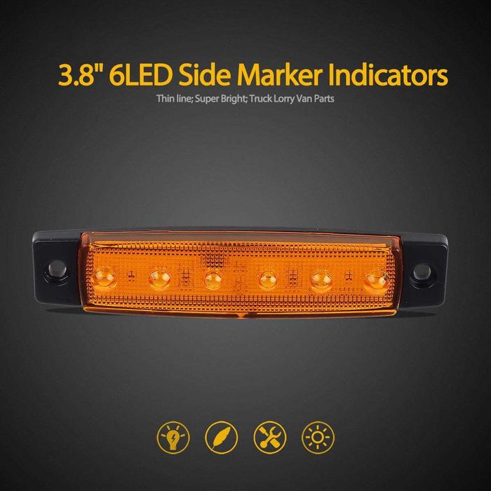 лед мигач-светлина за автомобил-камион-ремарке-каравана-автобус-мотор