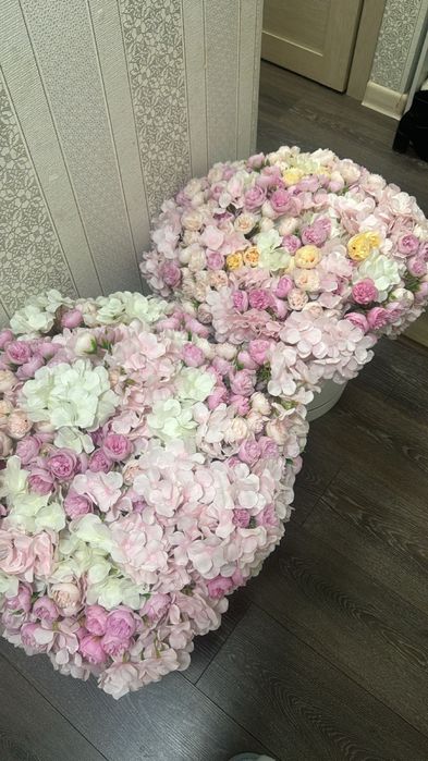 Цветы гортензия пионы искуственные