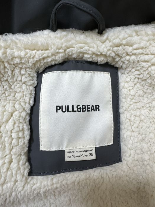 Теплая зимняя куртка Pull bear