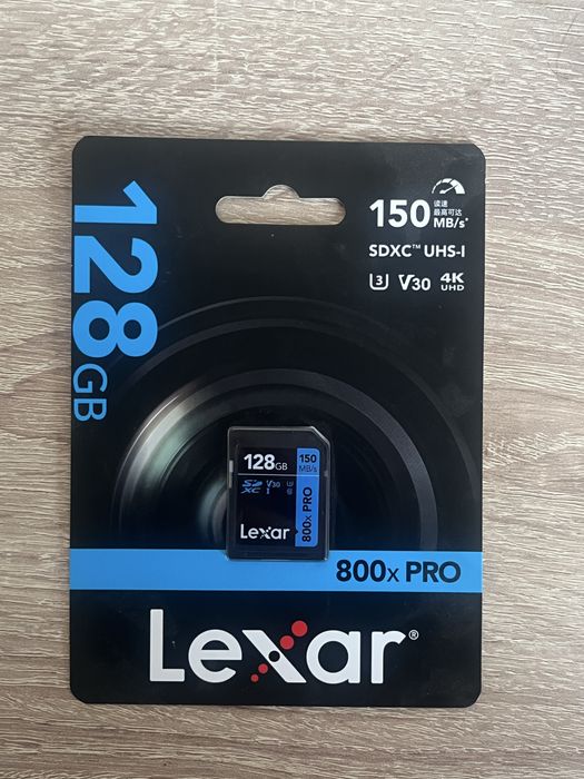 Карта Памяти Lexar 128гб