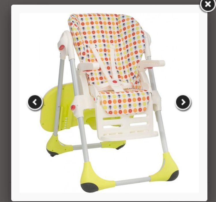 Детский стулчик 2 в 1 Chicco.