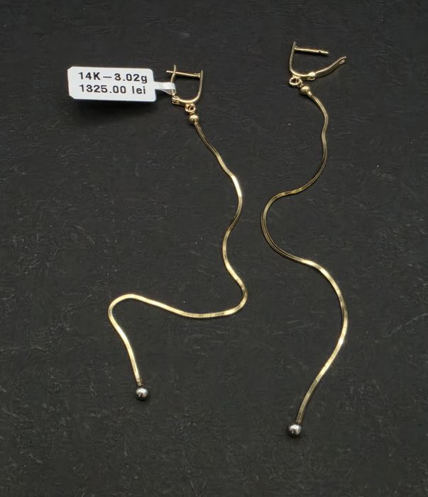 Cercei aur 14k 3.02gr