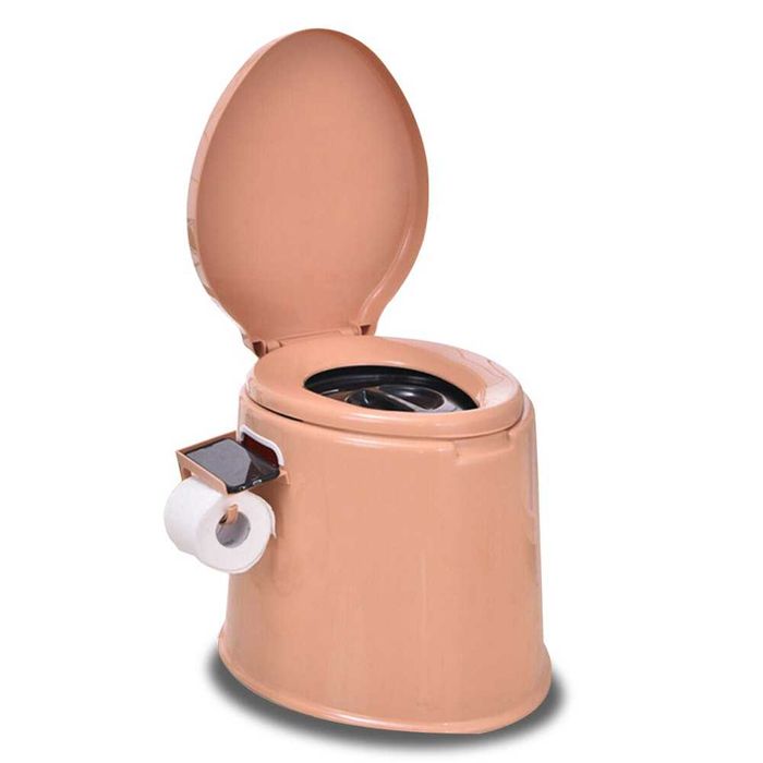 Преносима тоалетна – комплект с абсорбиращ прах