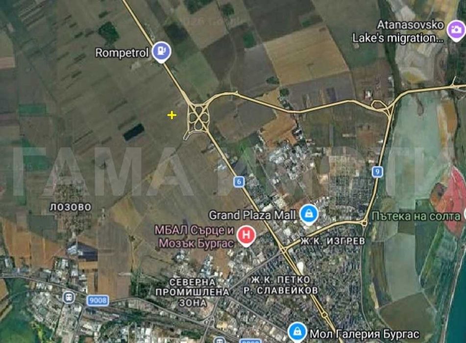 Парцел на 400 метра от пътя Бургас – София, в местност „Вълчи връх“