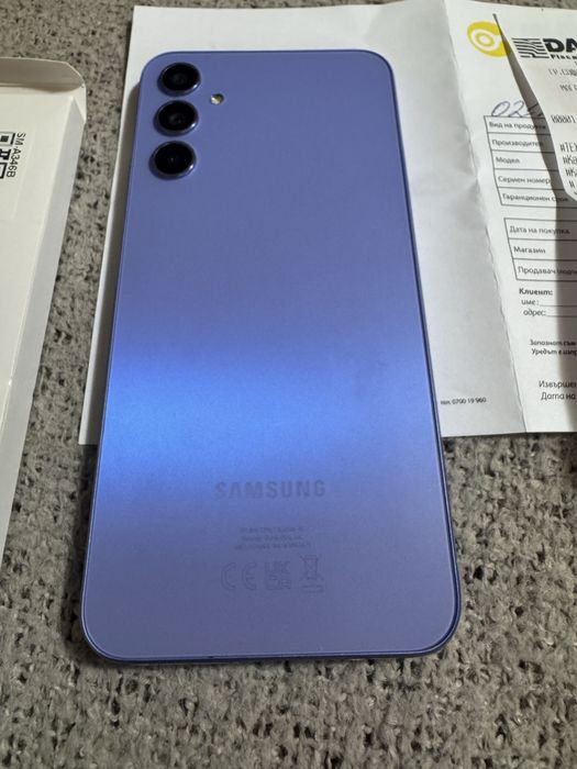 Samsung Galaxy A34 5G Awesome Violet с Гаранция