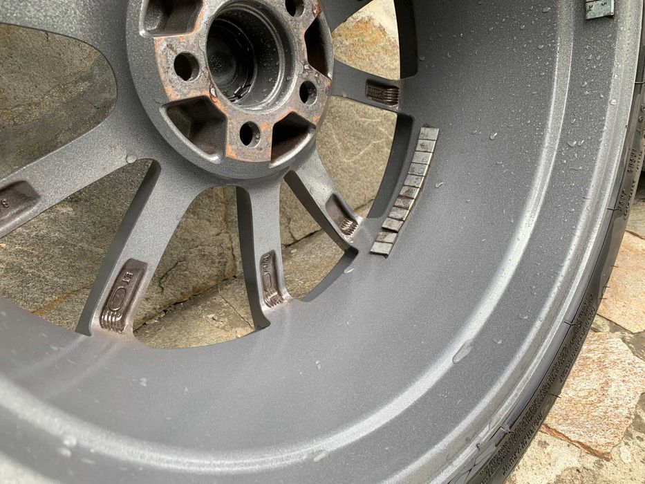 Джанти 18"  5x100 за Subaru,WV и др. с гуми Dunlop sport maxx DOT4823