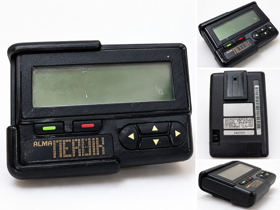 Ретро-пейджер Motorola ALMA TELEMIK