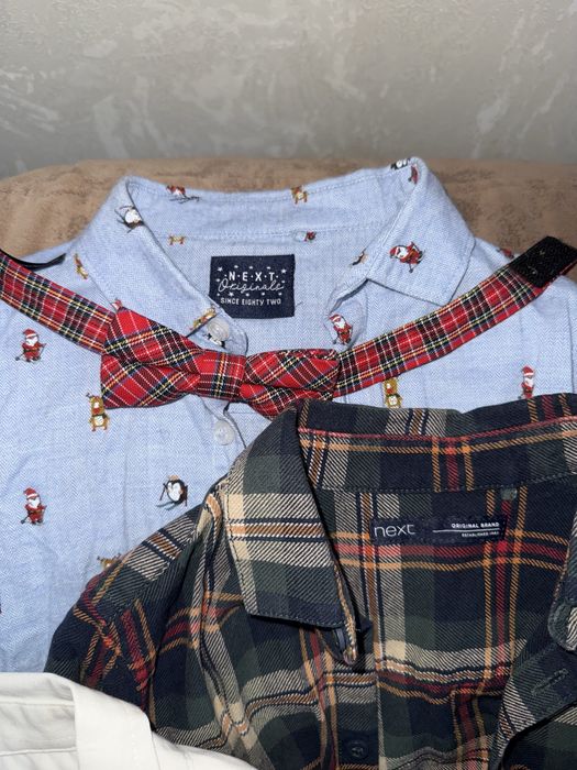 Продам набор рубашек Next для мальчика 3 - 4 года.