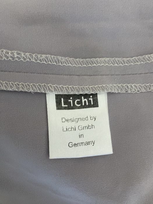 Lichi платье макси с высоким воротником