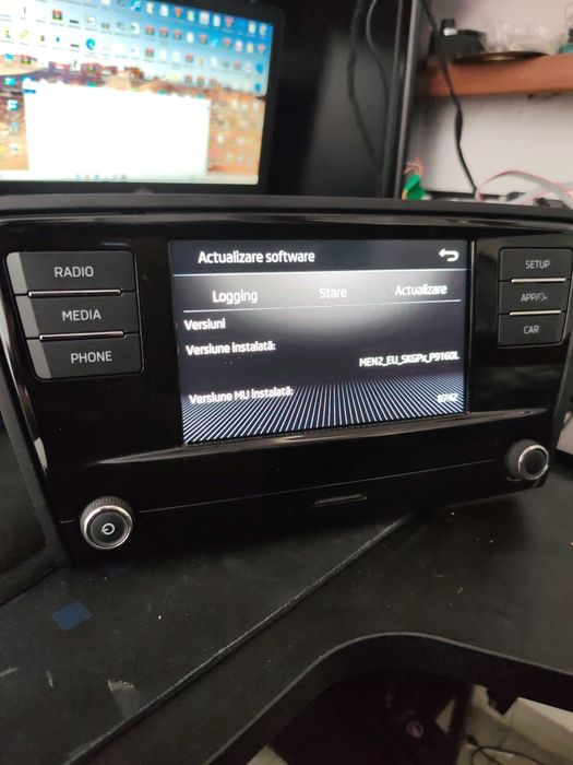 Radio Original Skoda Octavia 3 FL MIB2 SmartLink Android Auto Apple CarPlay Bluetooth 5E0035871D