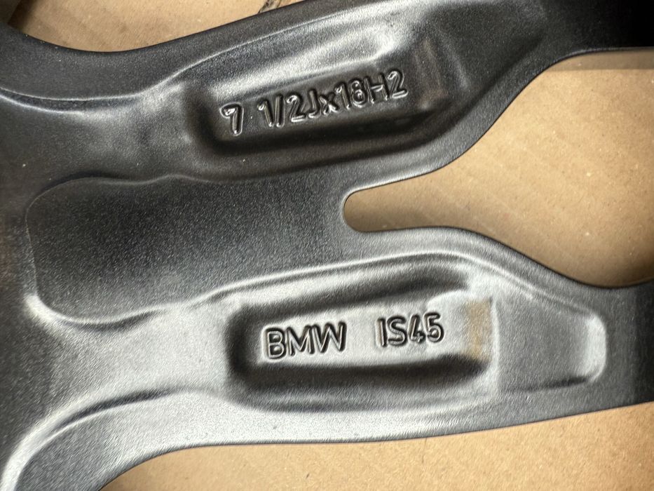 Jante Bmw seria 1 3 F20 F21 F30 F31 M436 negre OEM 7,5jx18is45 3 buc