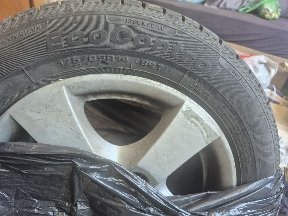 Гуми със джанти 5x112 5j 14" et 43 От Шкода фабия мк1