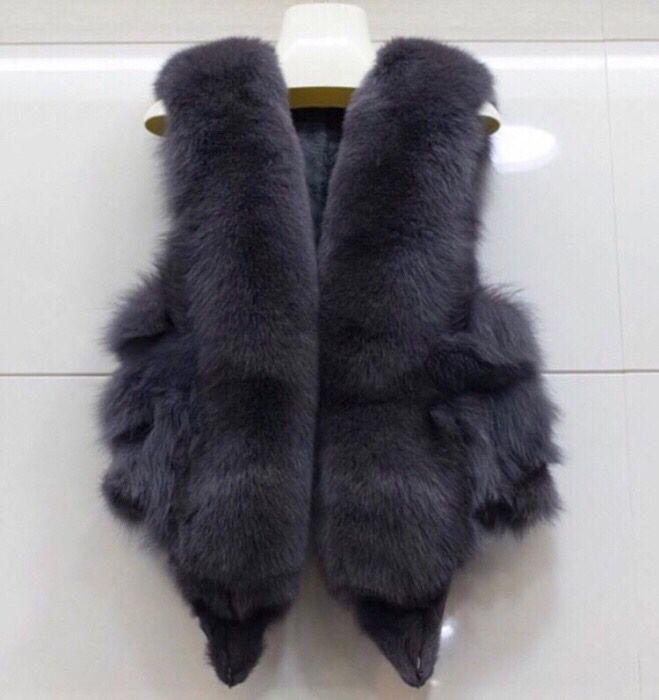 Нови елеци от естествена лисица