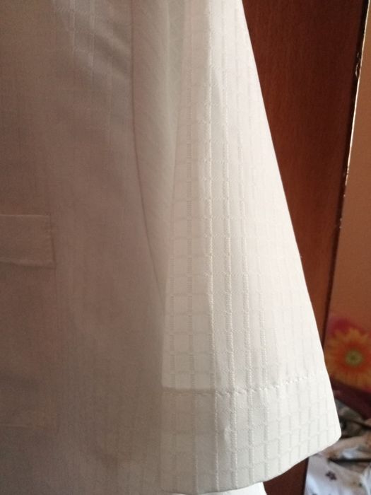 Cămașă albă cu mâneci scurte, pentru femei,