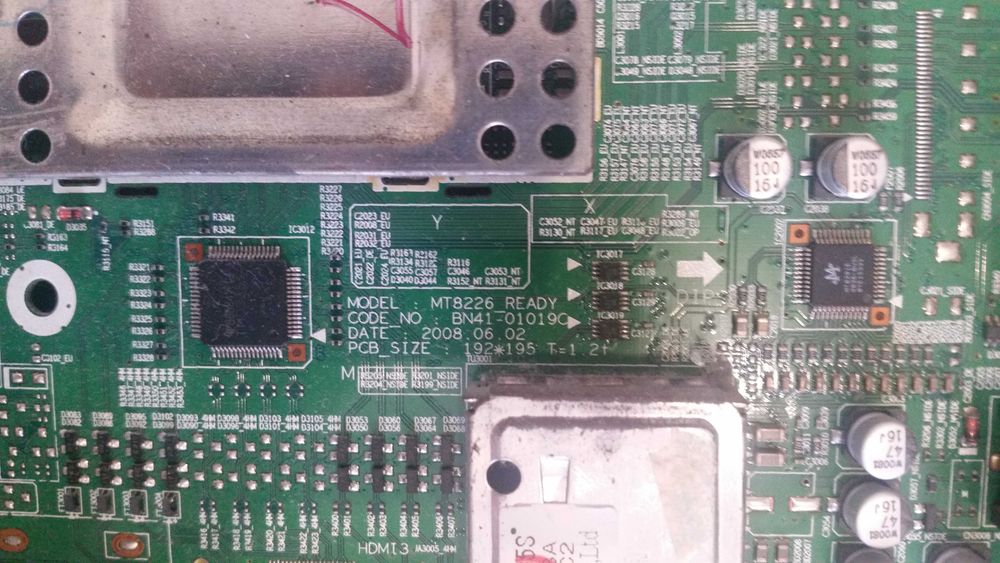 Основна платка BN41-01019C (BN94-02369A) от Samsung LE37A550P1R