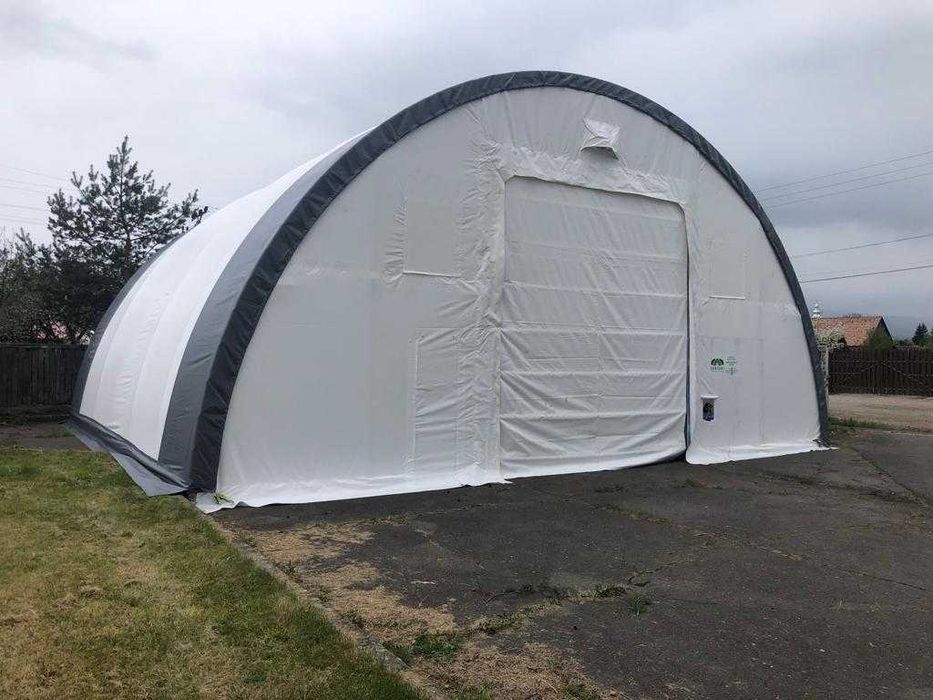 Cort pentru depozitare ,cort semicerc 12,2x12x6,1 m