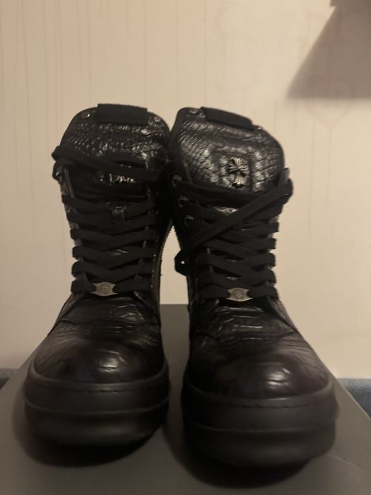 rick owens x chrome hearts