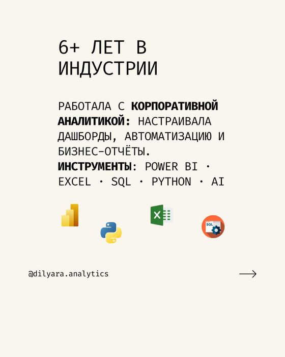 Внедрение  Power BI, EXCEl, Lookerstudio, настройка API