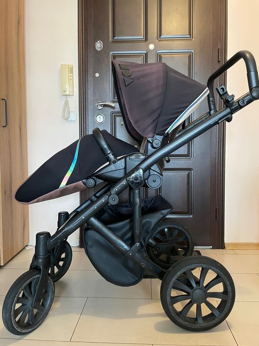 Детска количка 2 в 1 Anex M/ Type PRO, Safa Sahin, бежово/черно