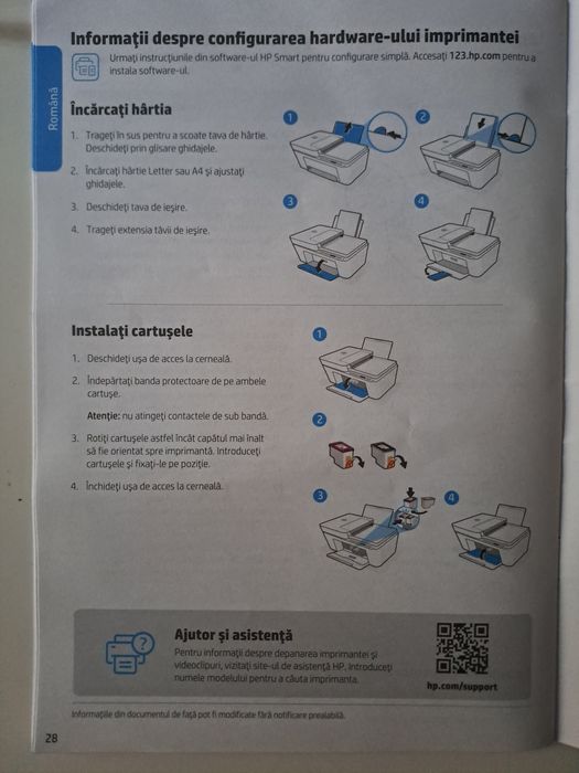 Imprimanta multifunctionala HP, noua