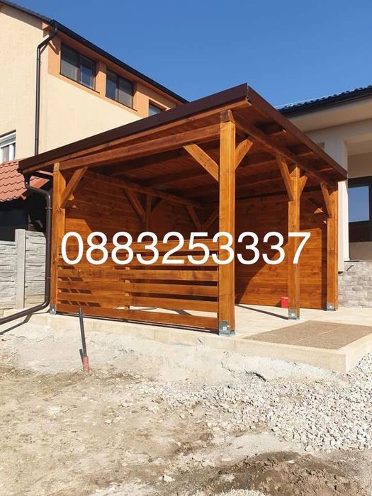 Ремонт и изграждане на нови покриви, изграждане на навеси гаражи и д-р