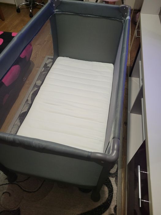 Patut bebelus pliabil + saltea