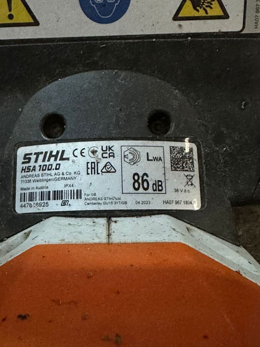 Foarfeca gard viu drujba electrica stihl