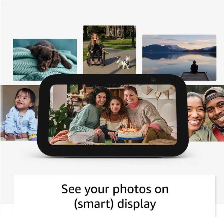 Echo Show 5 | Ecran inteligent cu Alexa și cameră de 2 MP