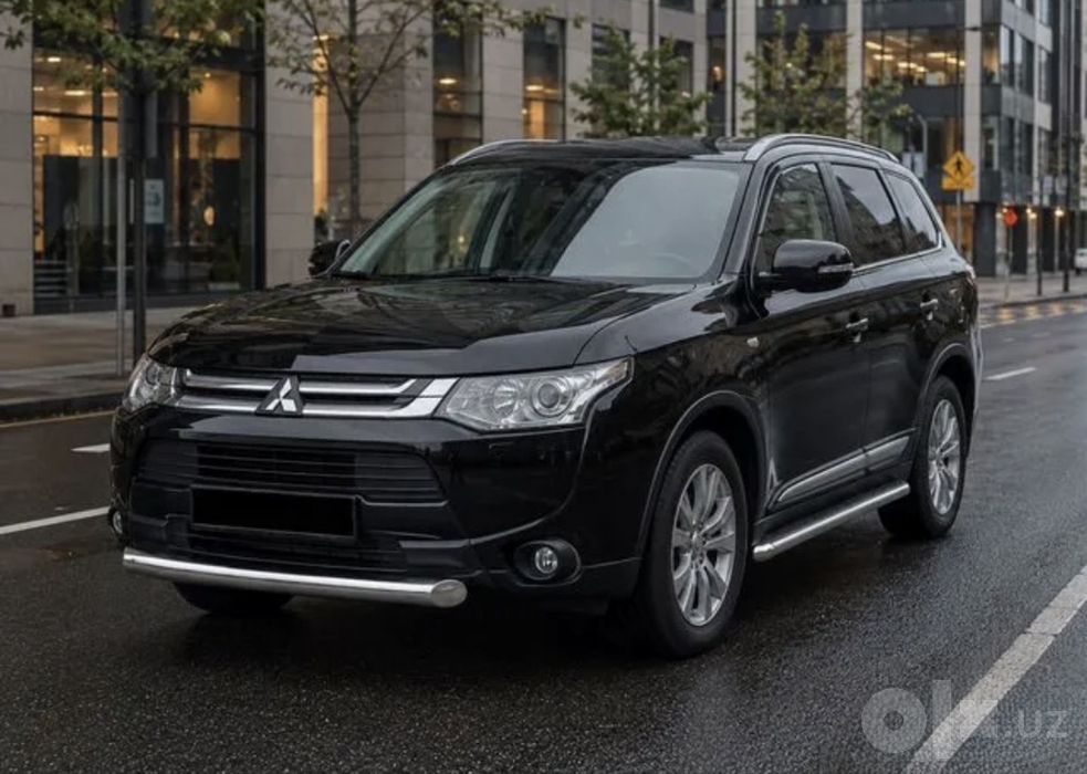 Защита бампера Volvo xc90 Mitsubishi Outlander