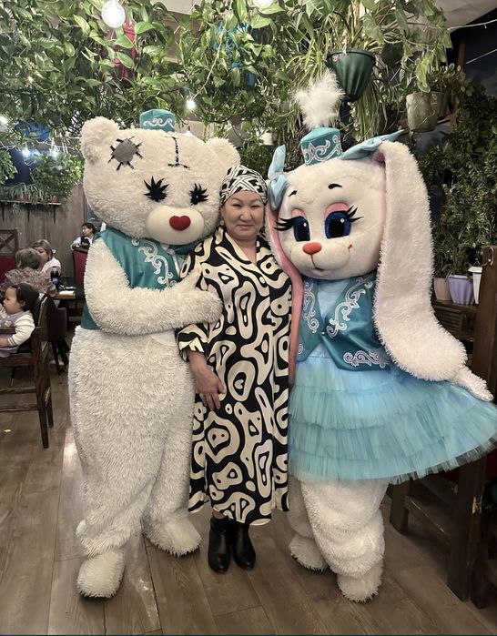 Аниматор мишка зайка Алматы