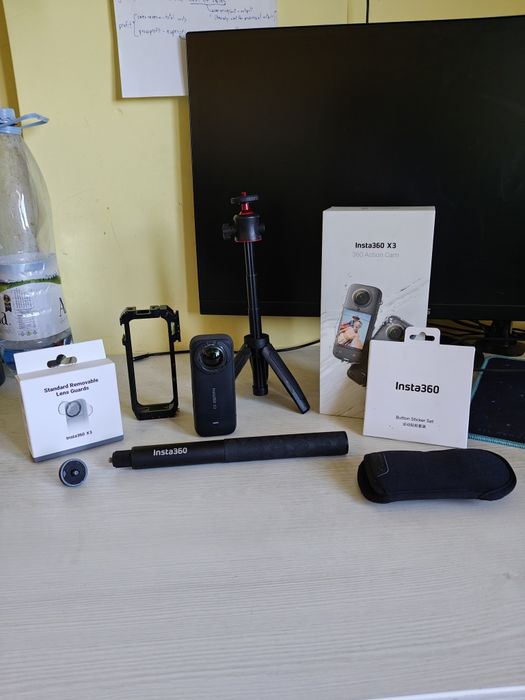 Insta360 x3 ca nou cu accesori