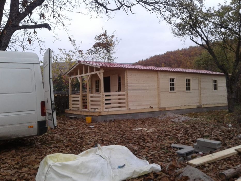 Cabane din lemn
