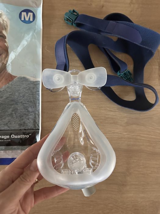 Masca faciala aparat oxigen apnee Resmed M