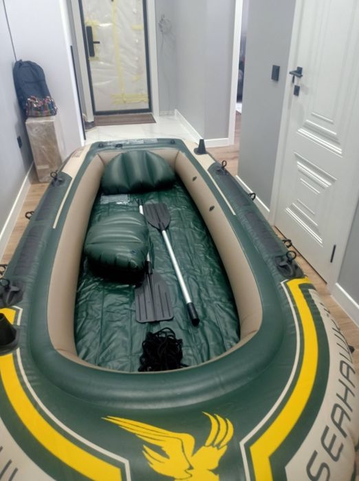 Лодка надувная intex skyhawk 4
