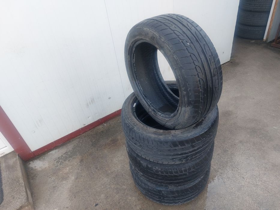 100 lei bucata! Set anvelope de vara 215 45 r16 Dunlop