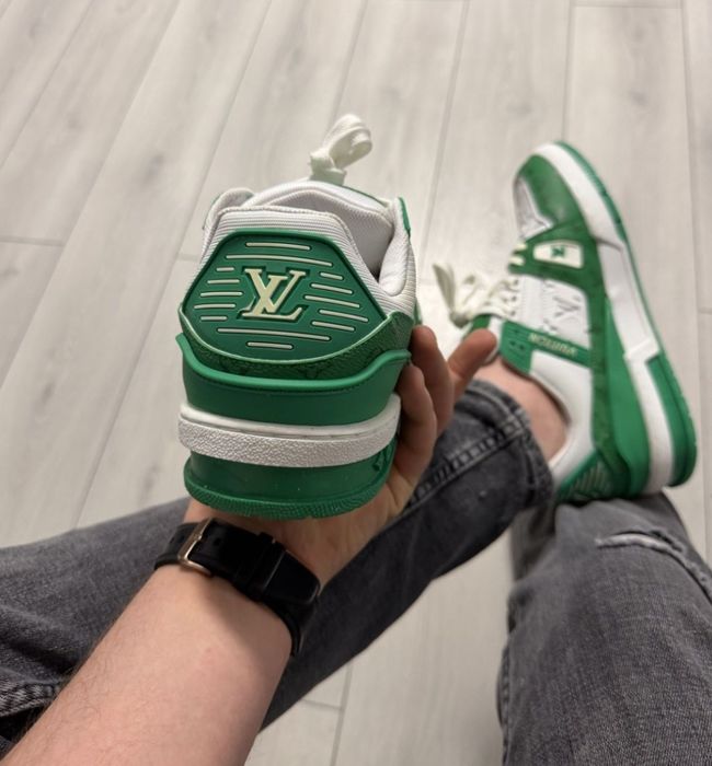 STOC LIMITATI!! Adidasi / Sneakers Louis Vuitton Trainer Alb / Verde Marimi 36-45

Unisex