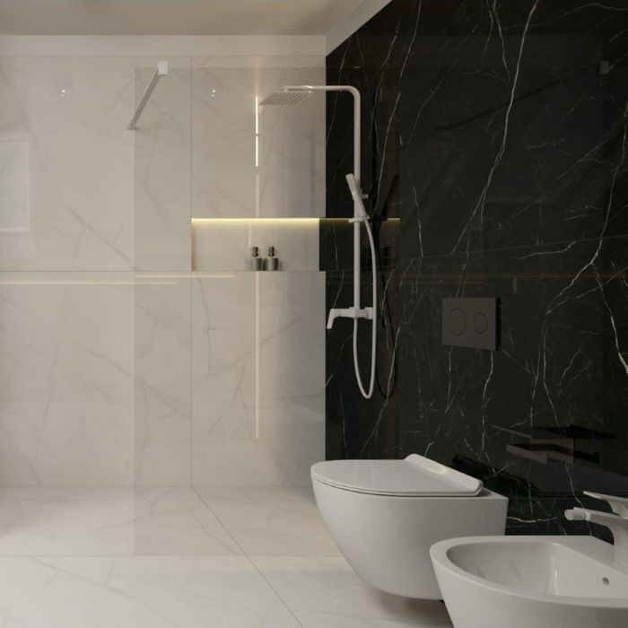 Окачена тоалетна чиния LAVITA Lio Slim White 49 см и седалка с капак