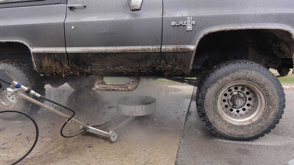 Aparat ,dispozitiv de spalare cu presiune sasiu ELVETIA !