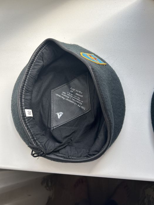 Берет  темнозеленный военный