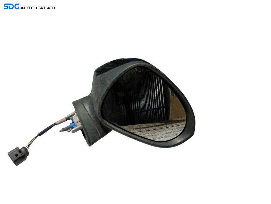 Oglinda Electrica Dreapta cu Pliere Rabatare Seat Leon 1P Facelift 2009 - 2013 Culoare Negru Cod 212836402 [LR0780]