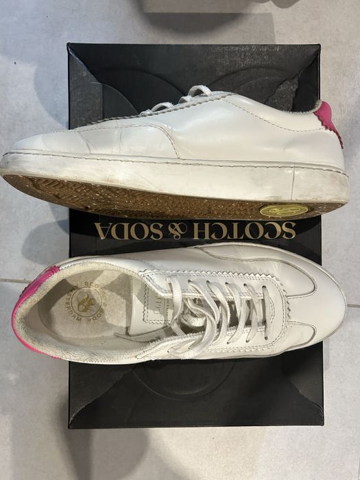 Дамски кожени кожени кецове Scotch and soda