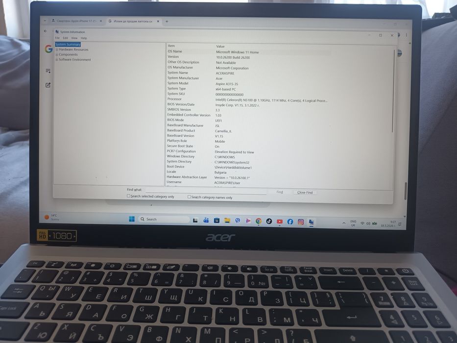 ACER  Aspire 3/ A315-35/