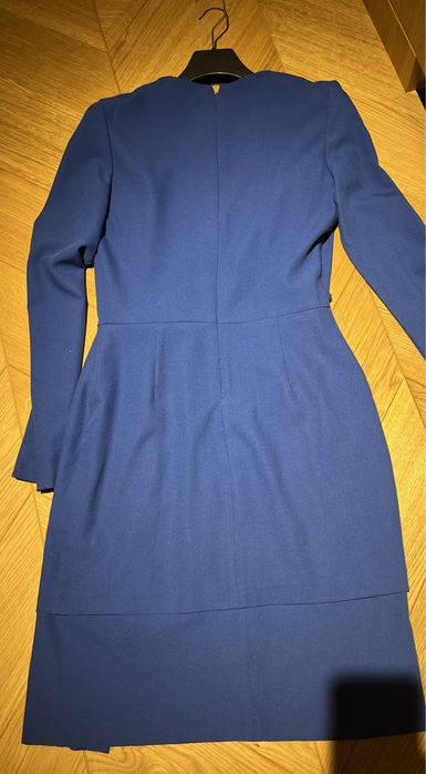 Vand rochie albastra midi TGH Fashion gen Poema marime S