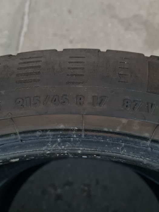 Летни гуми 2 броя CONTINENTAL ContiEcoContact5 215 45 R17